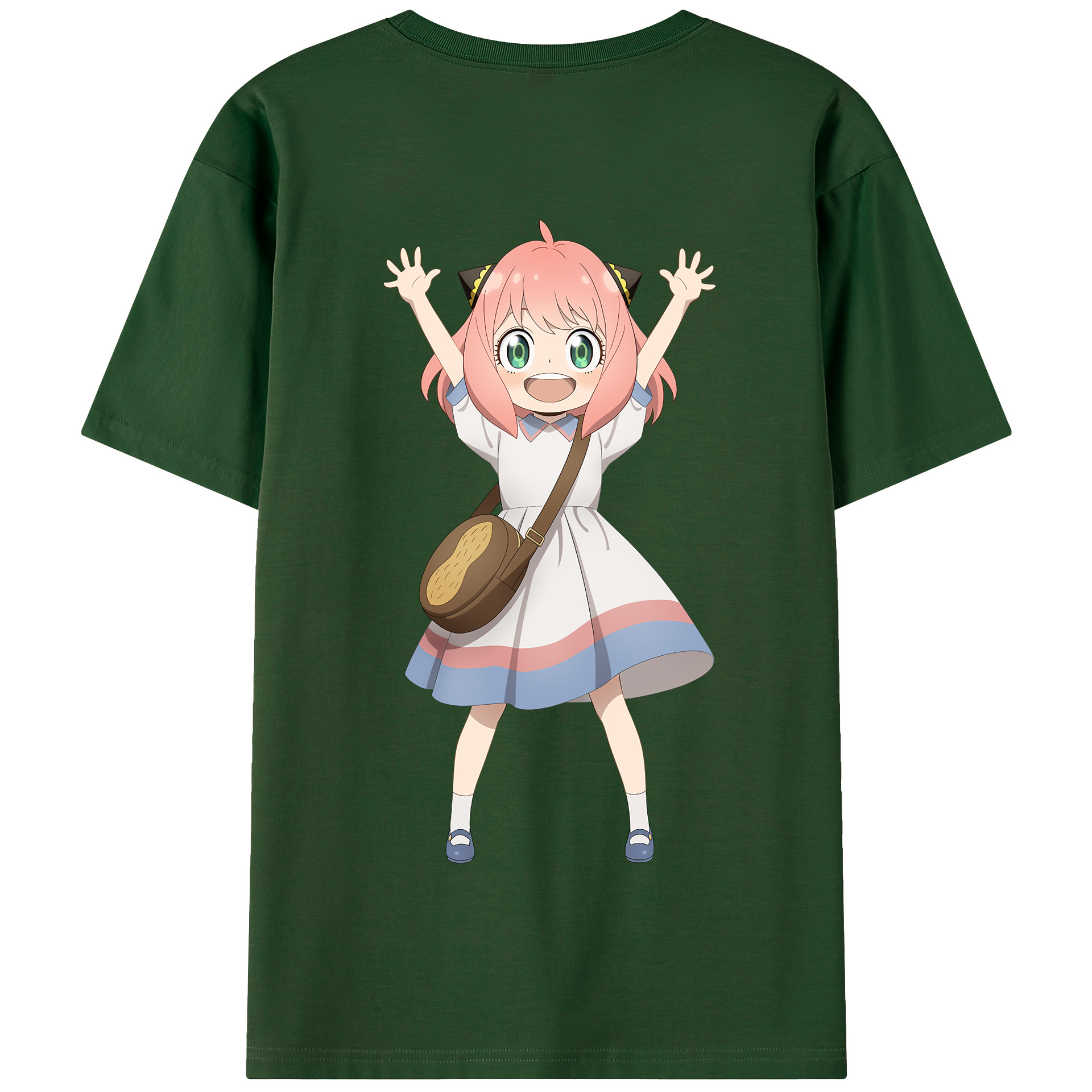 （画像用） SPY×FAMILY间谍家家酒 綿100％半袖Tシャツ（背面プリント）